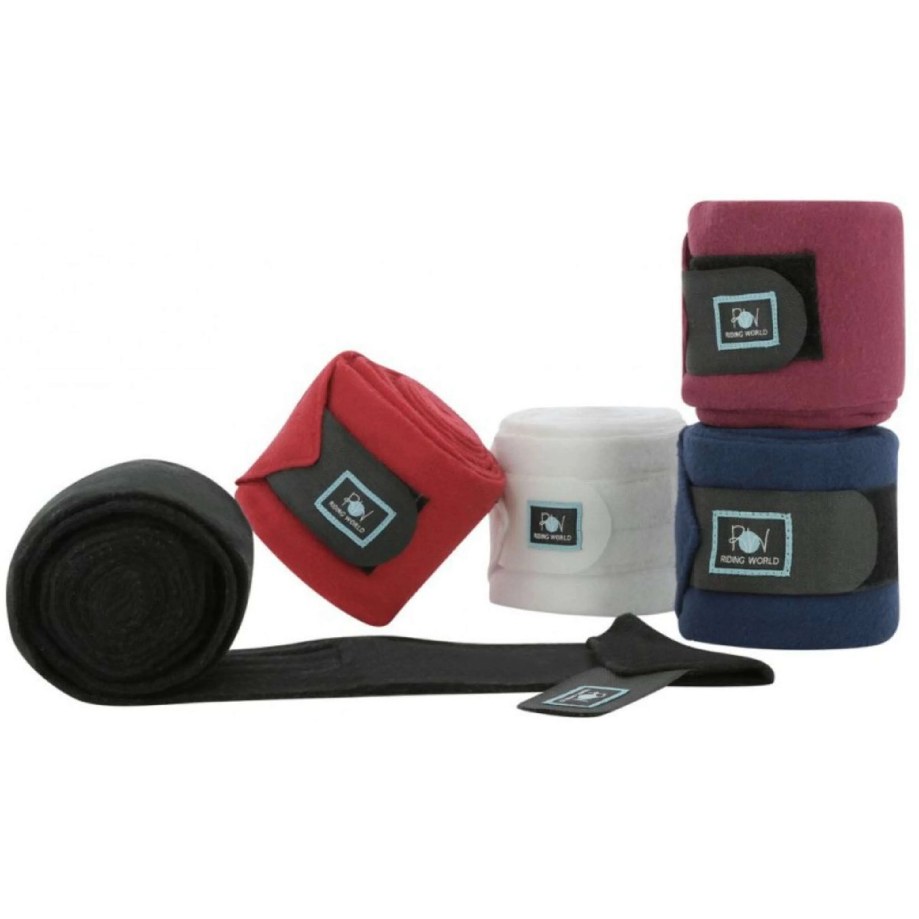 Riding World Bandagen Eco Polo Schwarz - Image 2