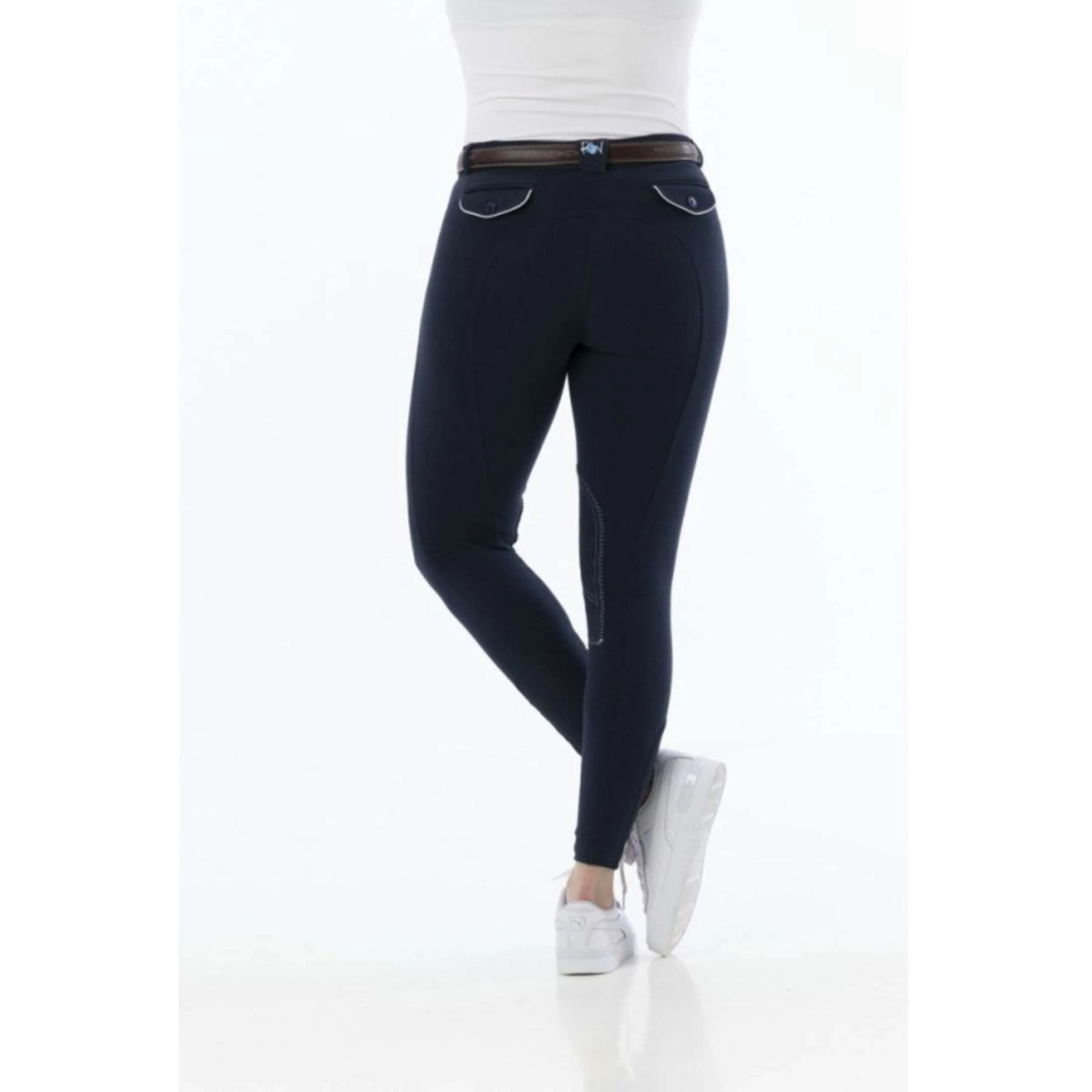 Riding World Reithose Alexandrie Kids Navy - Image 3