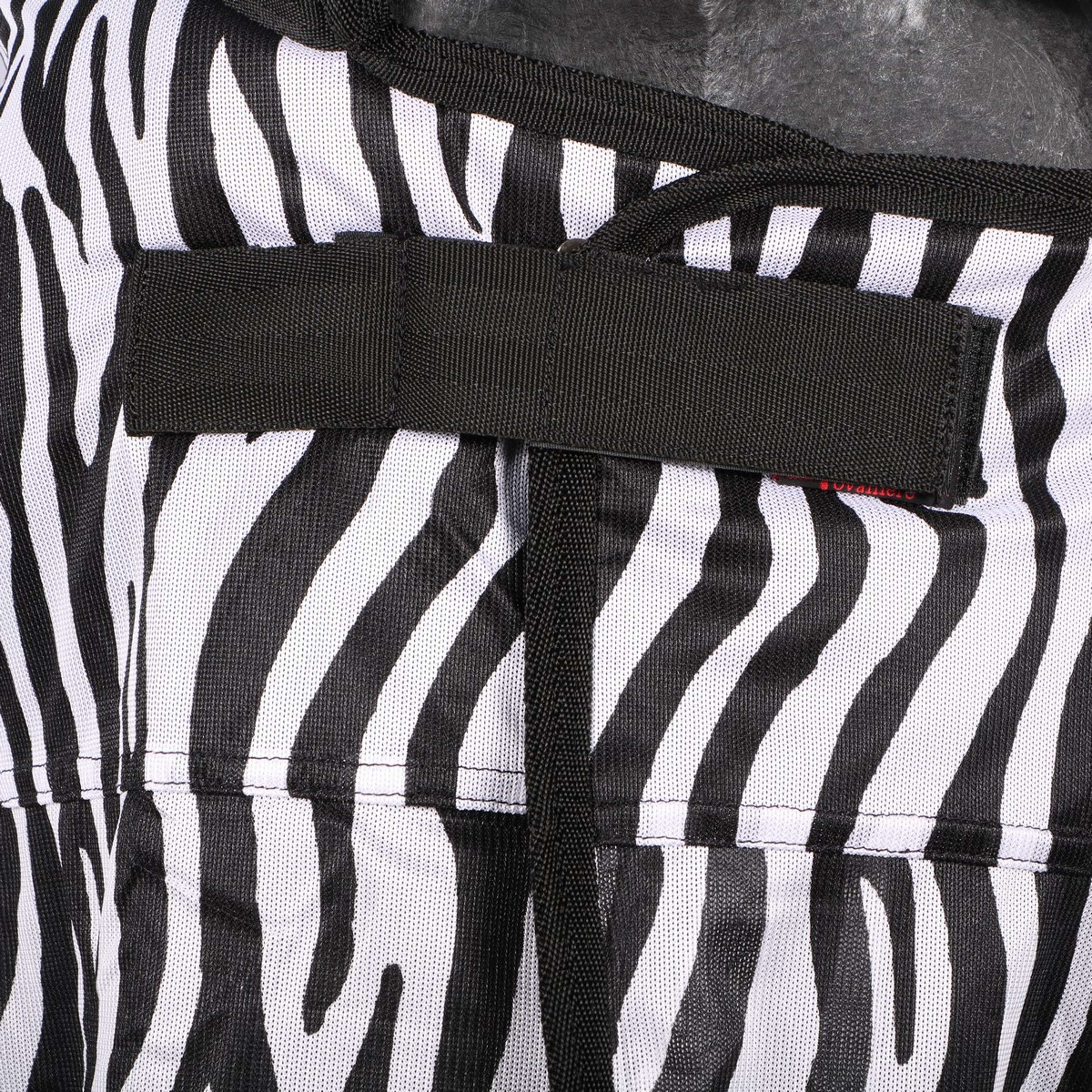RugBe by Covalliero Fliegendecke mit Halsteil Zebra - Image 3