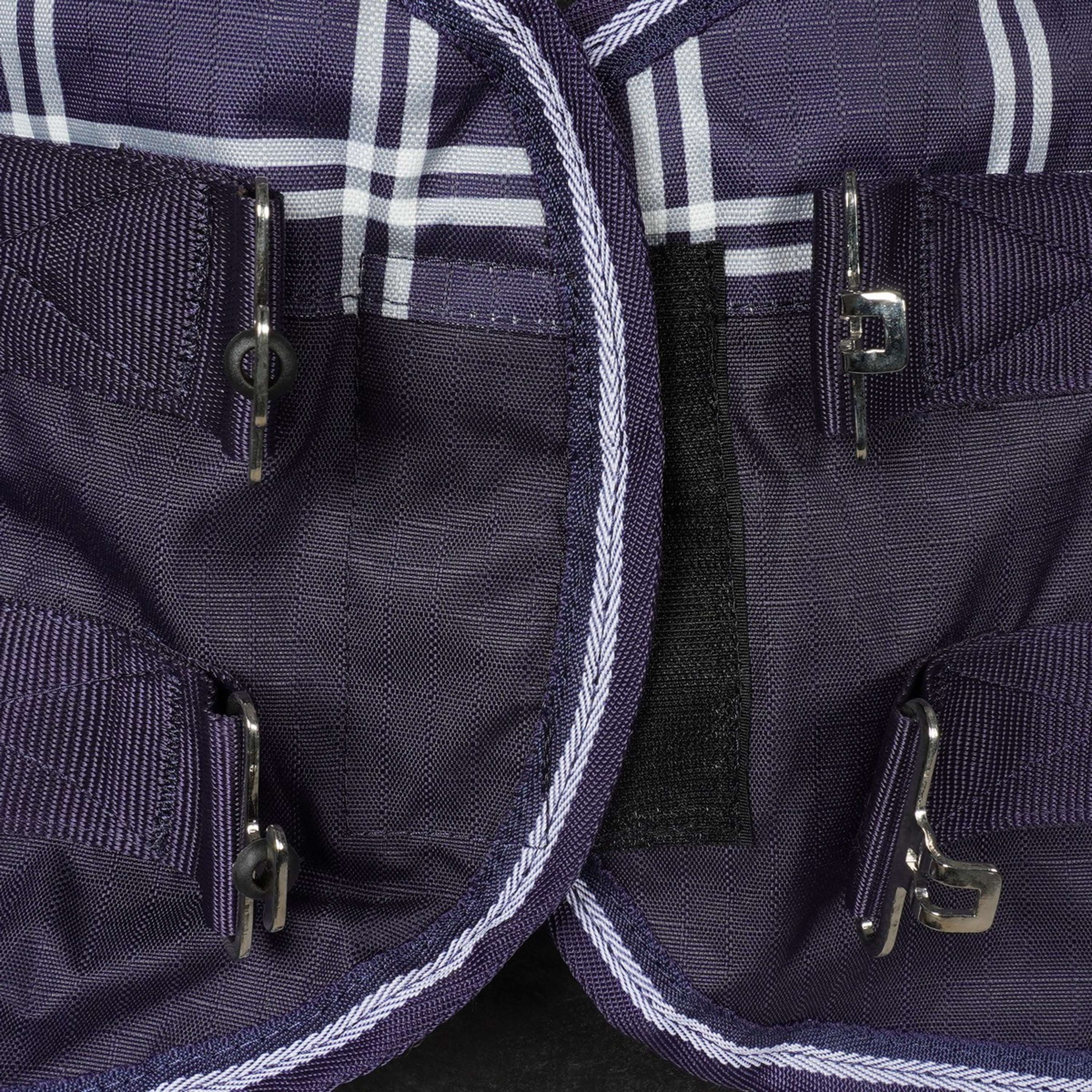 Saxon Decke Defiant 600D Combo Neck Heavy 300g Navy Plaid - Image 3