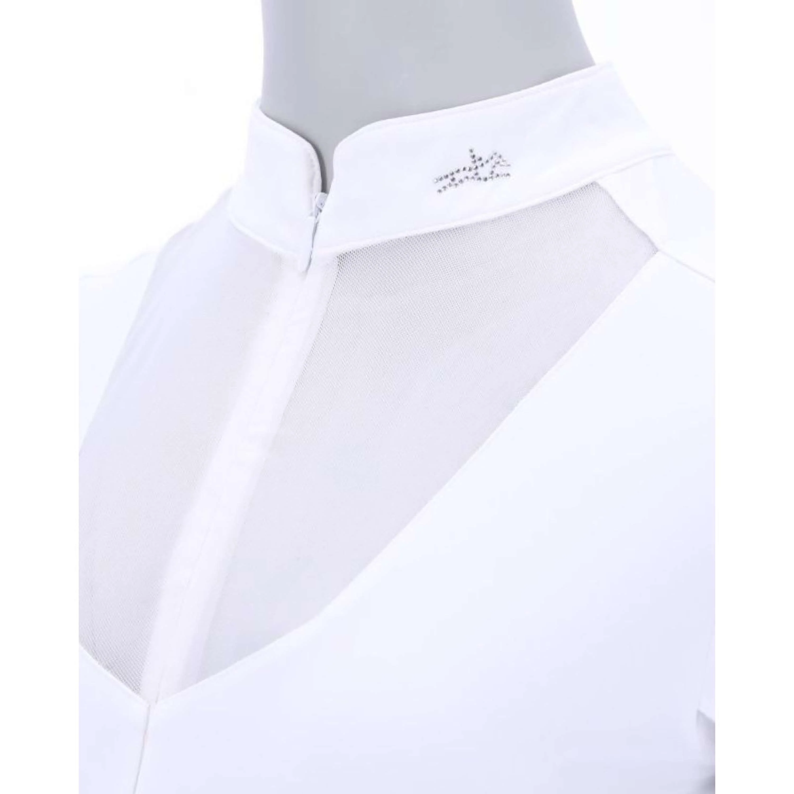 Schockemöhle Turniershirt SPAnita Optical White - Image 4