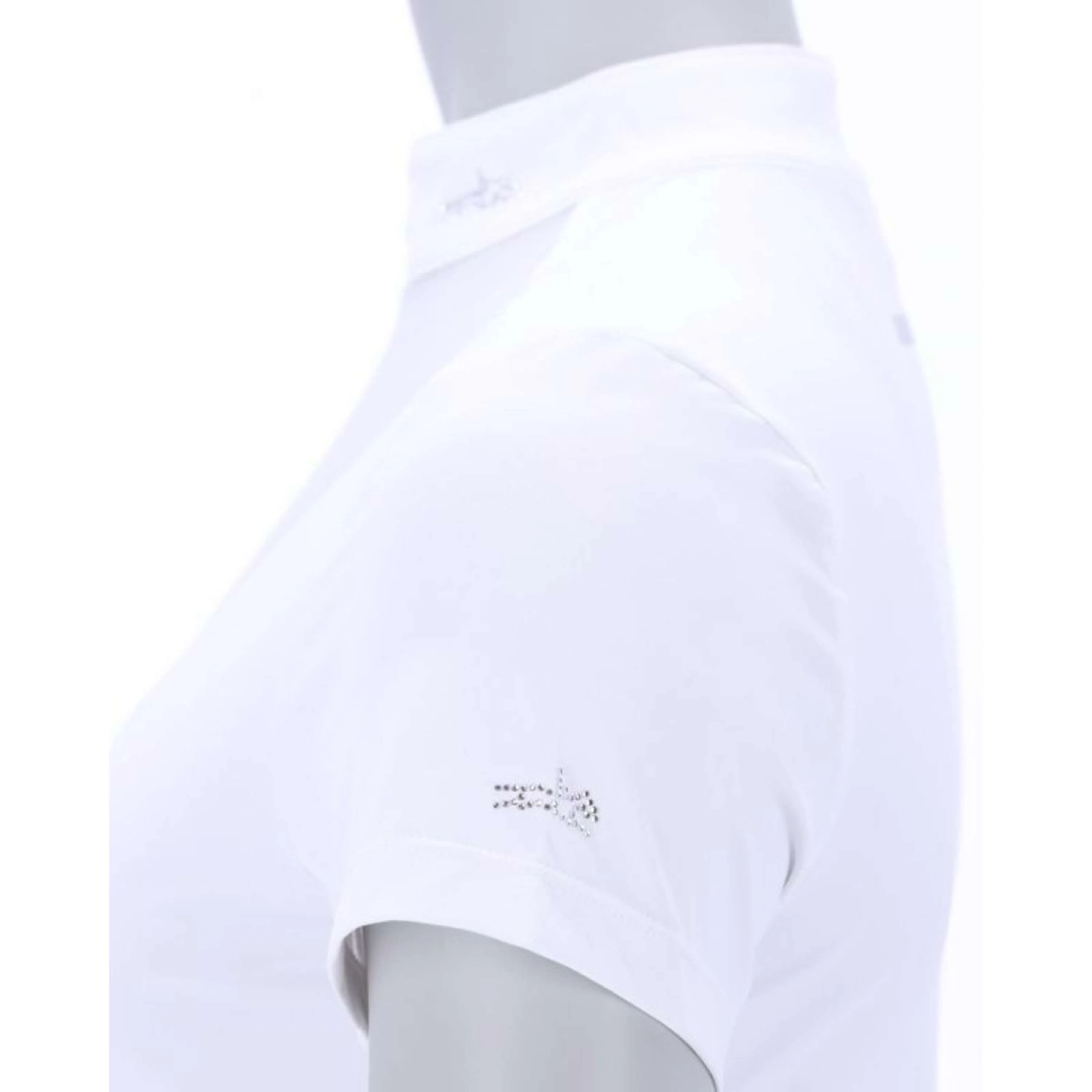 Schockemöhle Turniershirt SPAnita Optical White - Image 6