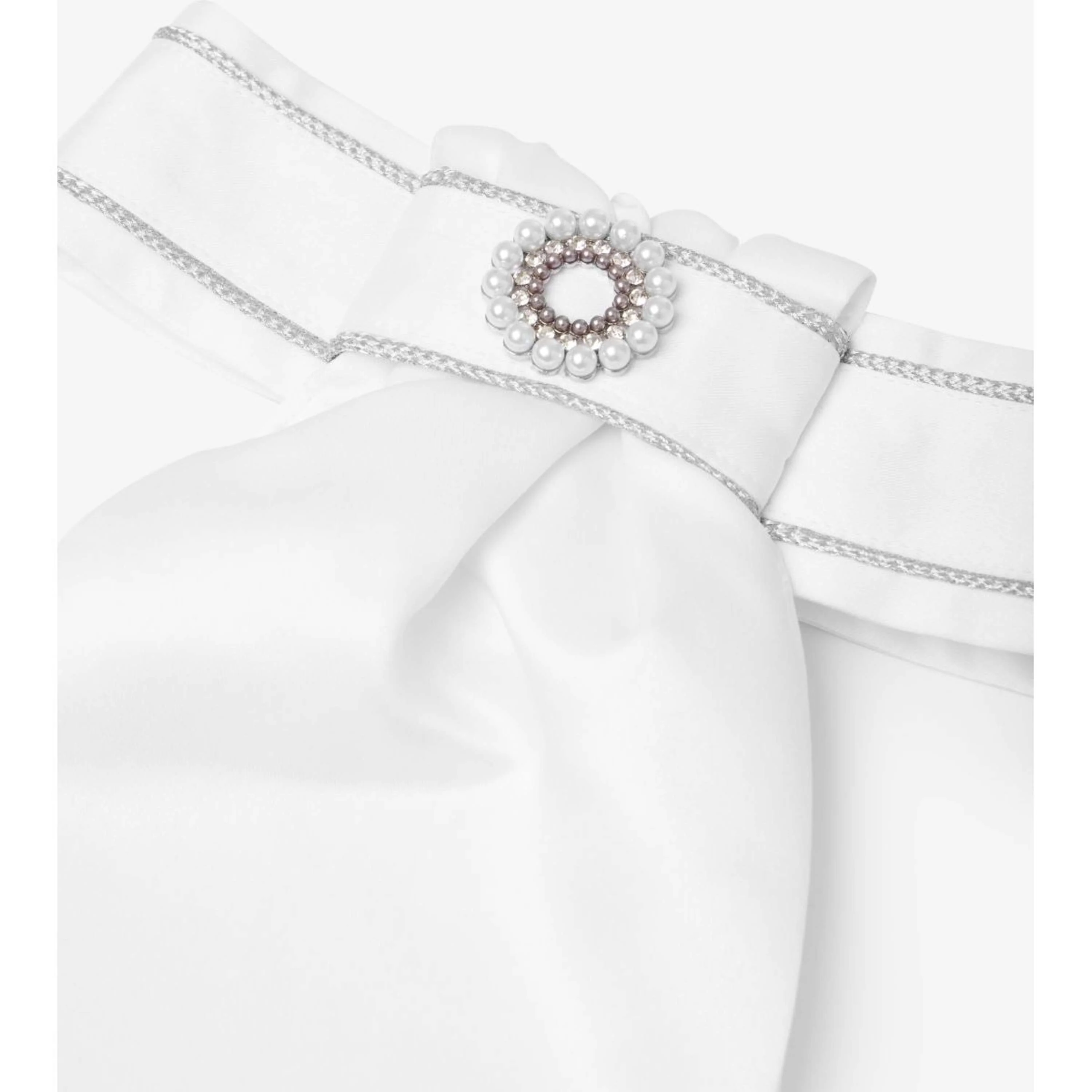 LeMieux Plastron Sparkle Weiß - Image 2
