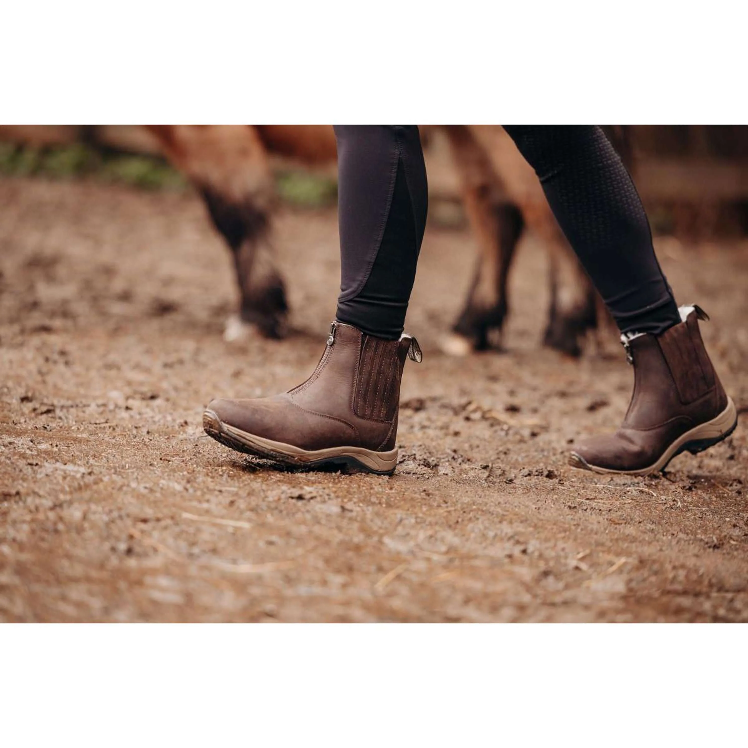Suedwind Stiefelette Field FZ GripFTX Merino Braun - Image 8