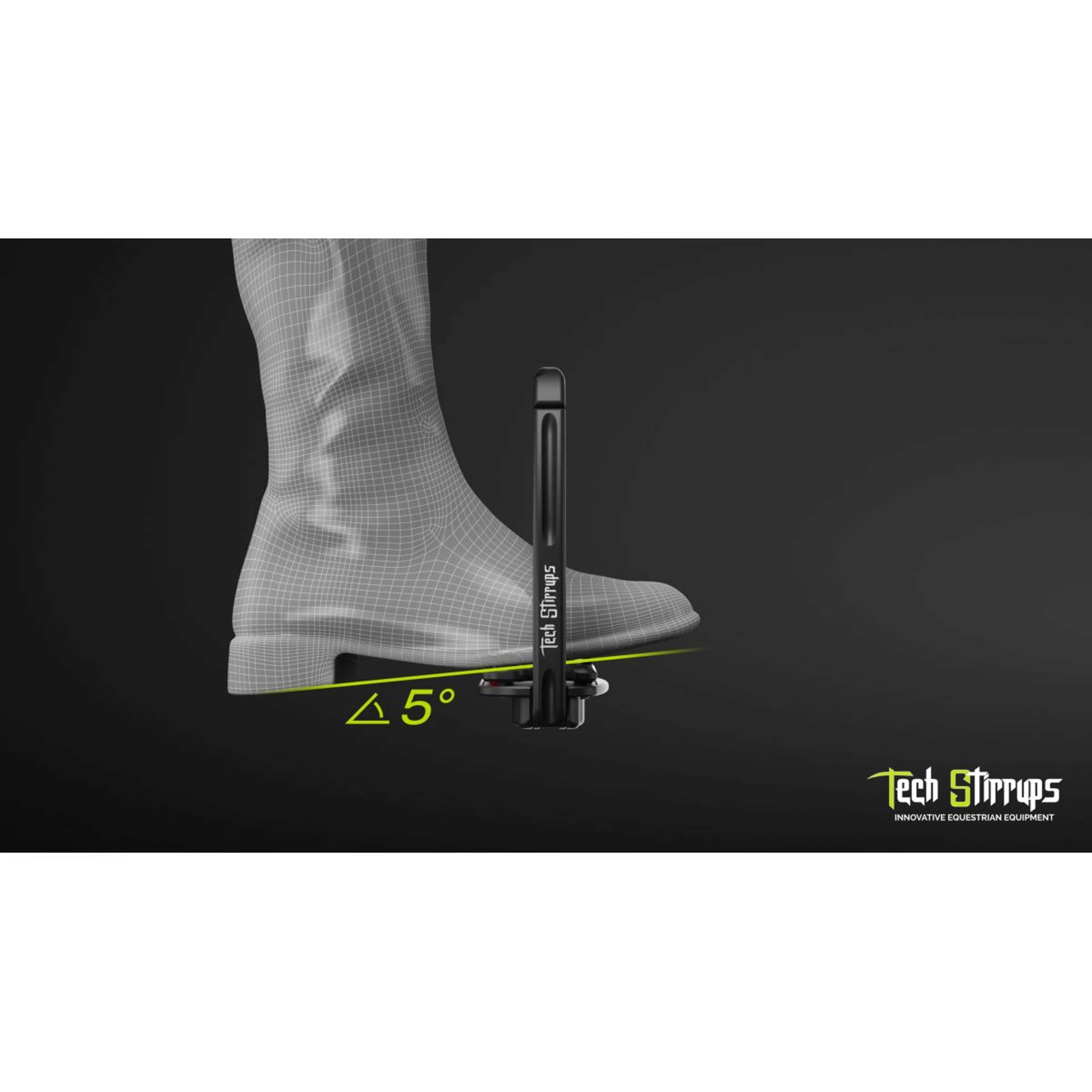 Tech Stirrups Steigbügel Venice Plus EVO Silber/Silber - Image 6