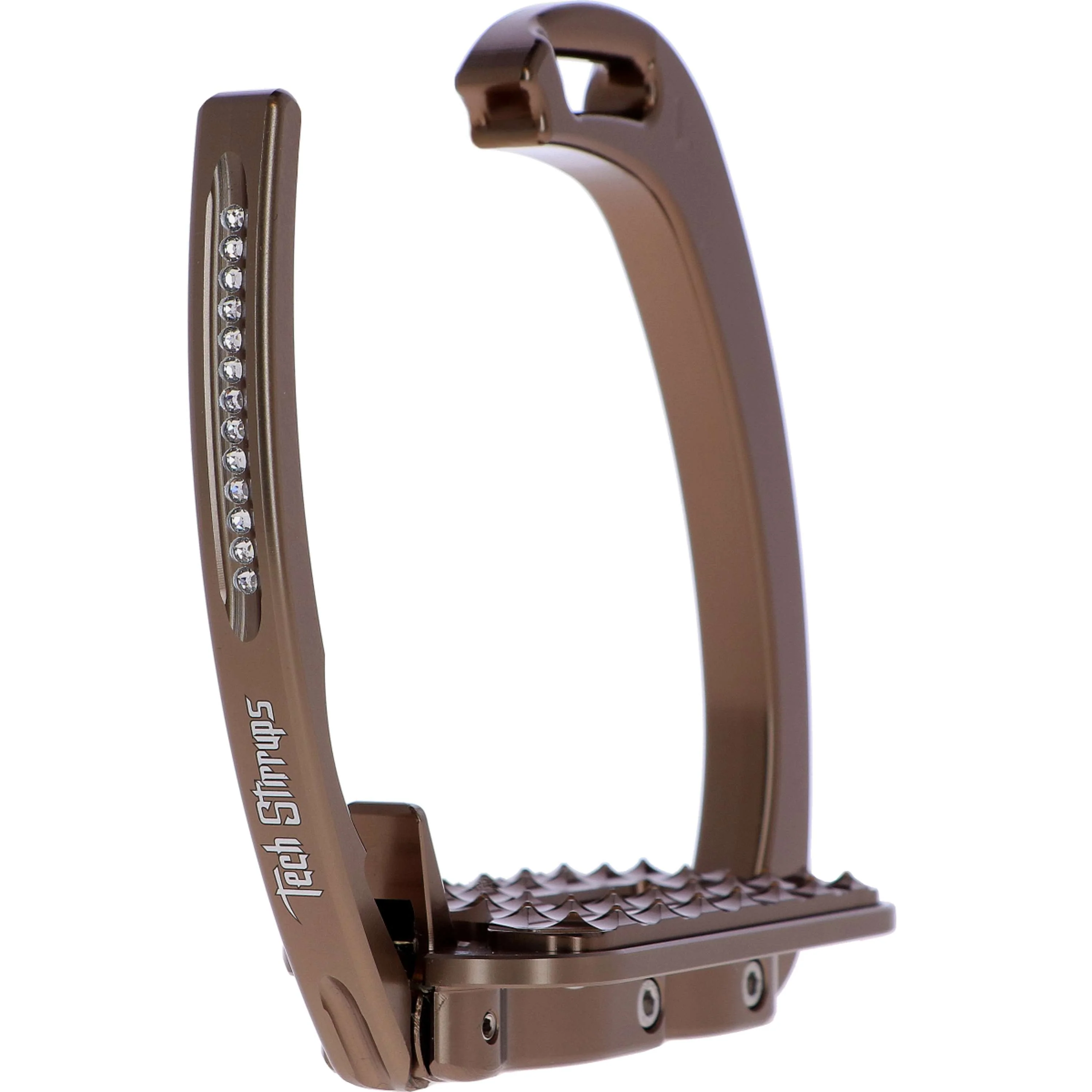 Tech Stirrups Steigbügel Venice Sloped Evo Swarovski Braun - Image 4