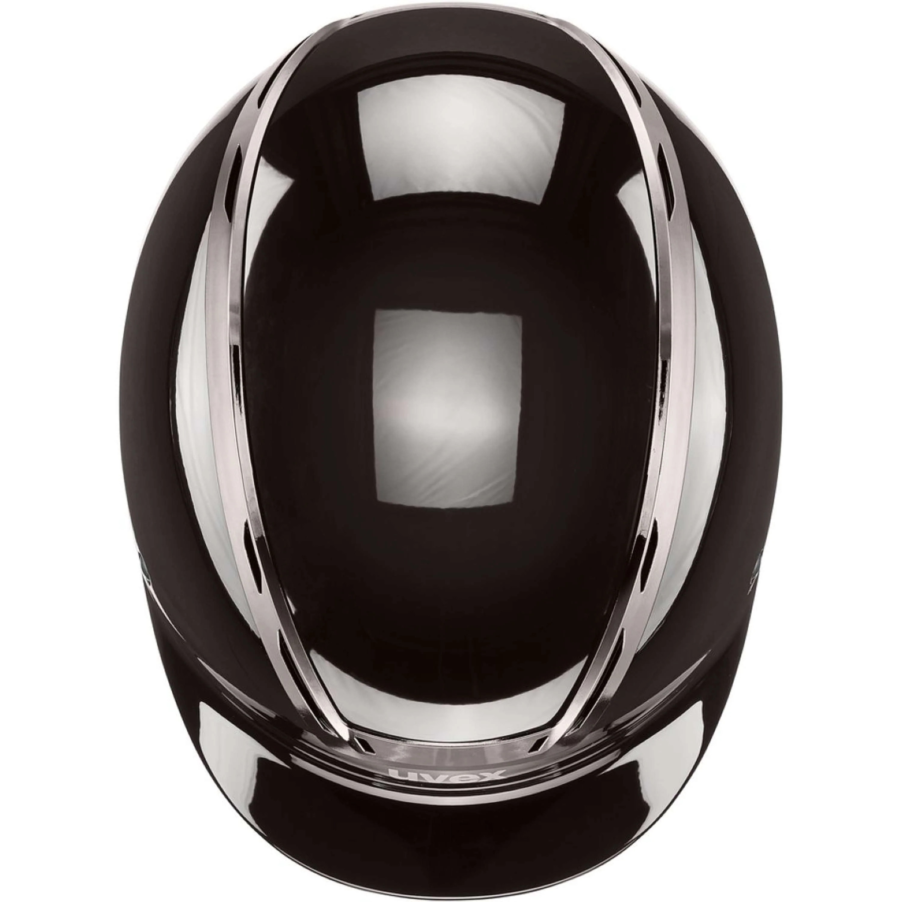 Uvex Reithelm Exxeed Shiny Chrome Mocca - Image 4