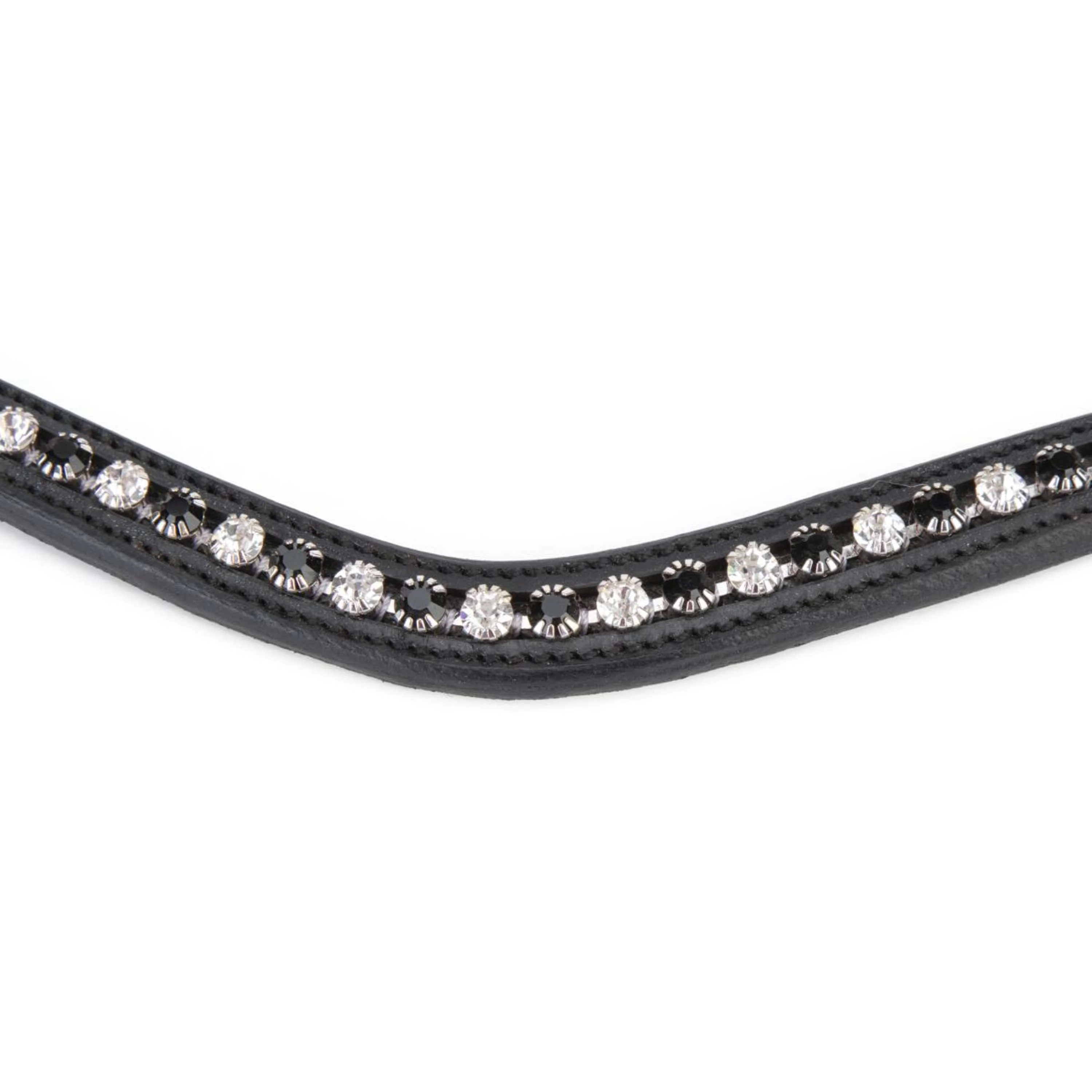 Velociti by Shires Stirnriemen GARA Black Diamante Schwarz - Image 2