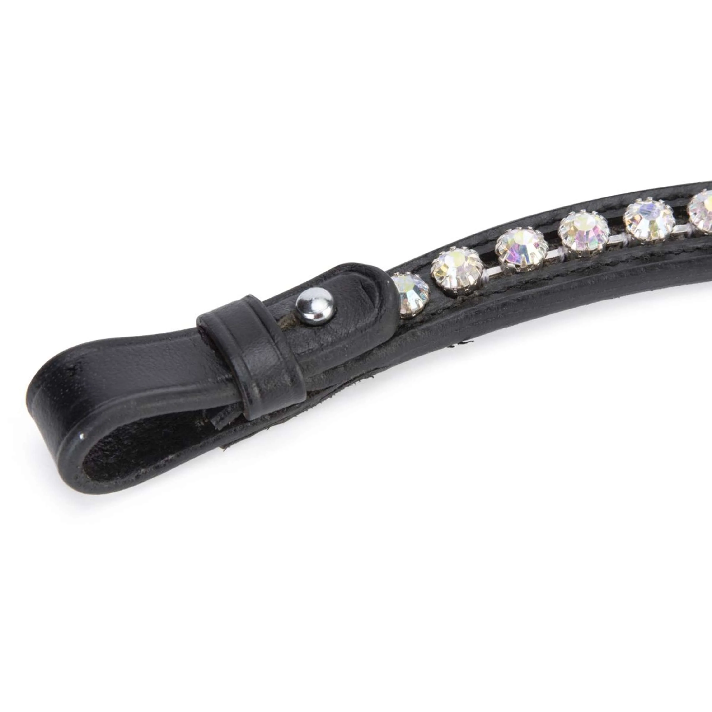 Velociti by Shires Stirnriemen GARA Iridescent Diamante Schwarz - Image 3