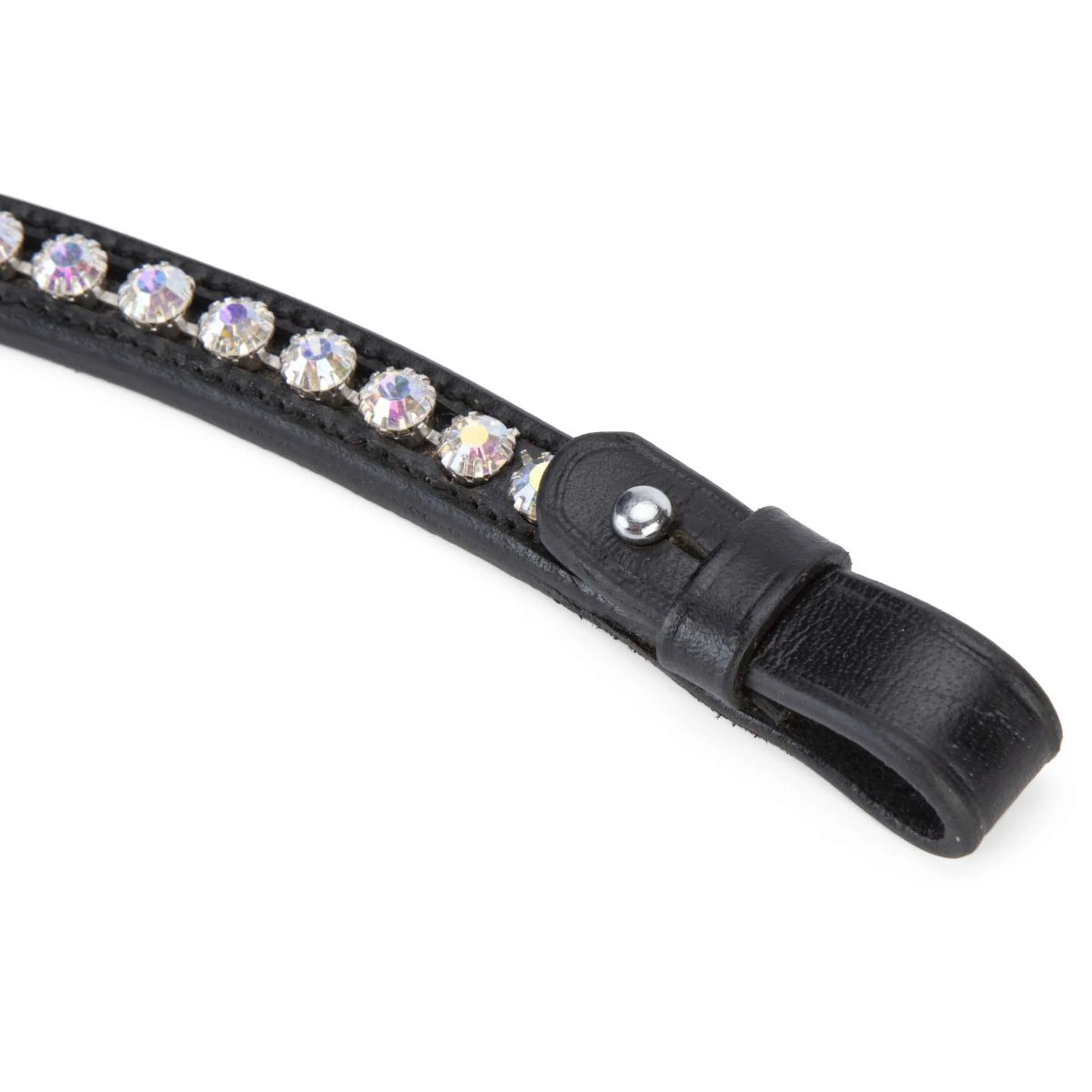 Velociti by Shires Stirnriemen GARA Iridescent Diamante Schwarz - Image 4