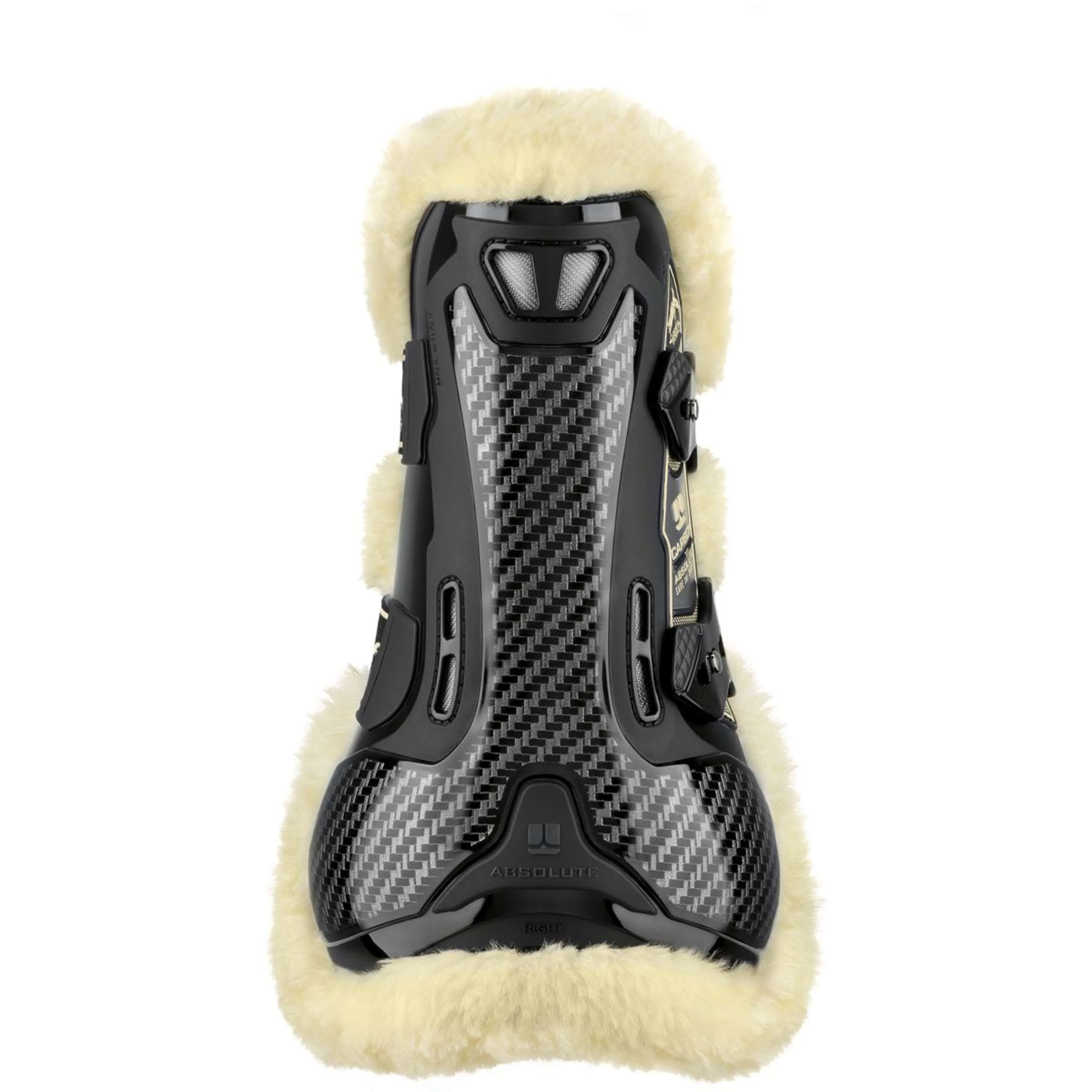 Veredus Sehnenschutz Carbon Gel Absolute Save the Sheep Front Schwarz - Image 3