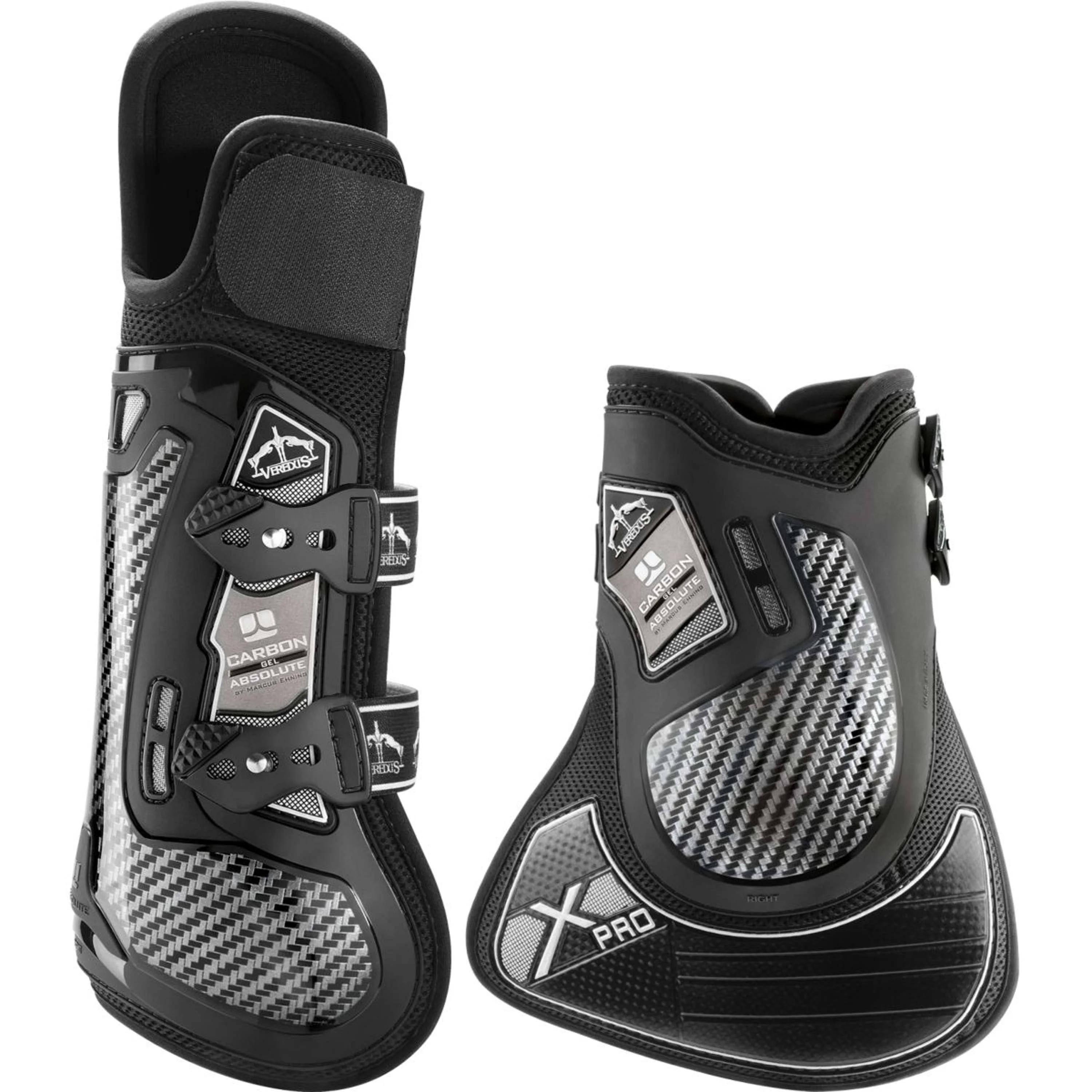 Veredus Sehnenschutz Carbon Gel Absolute X Pro Front Schwarz - Image 2
