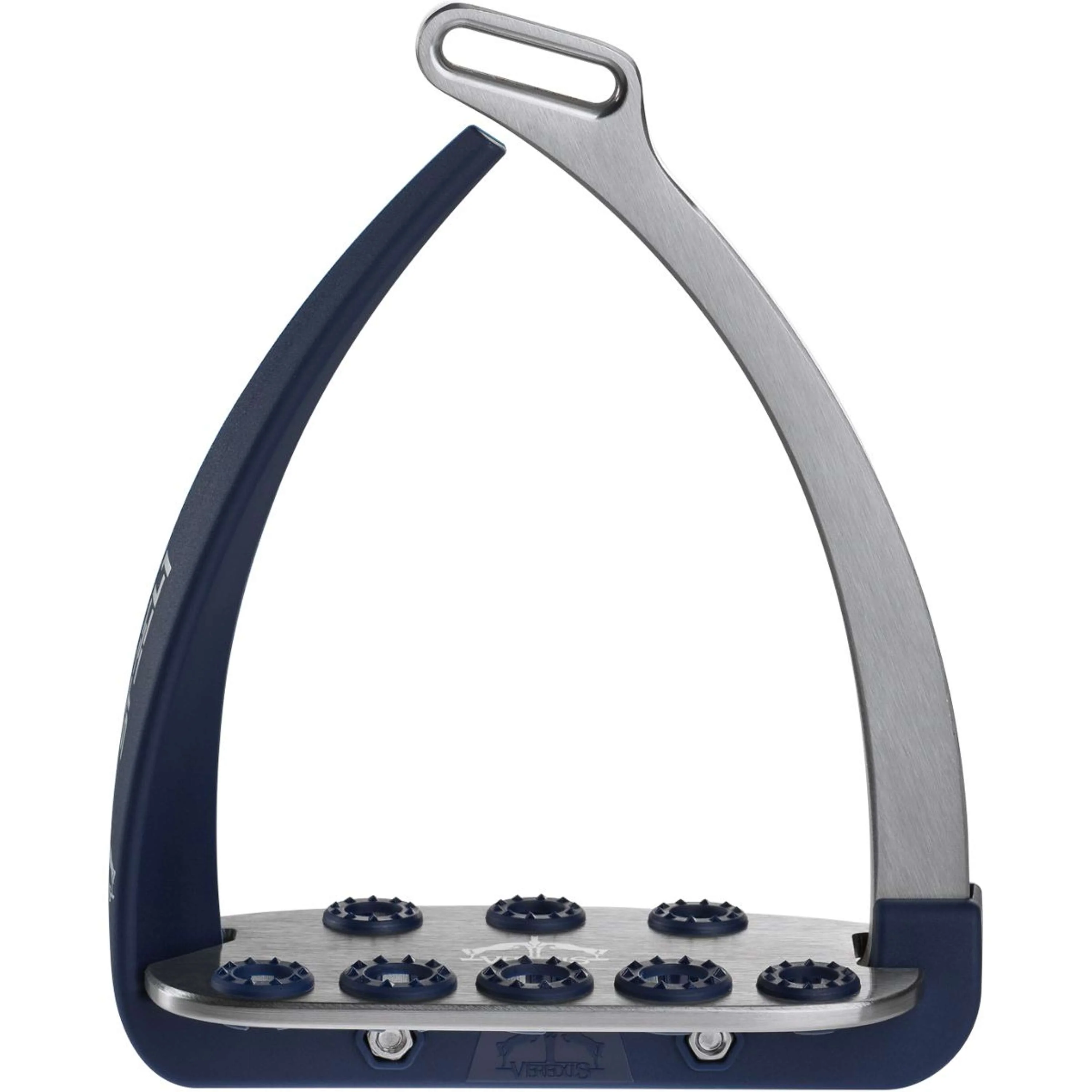 Veredus Sicherheitssteigbügel Vita Steel1 Silber Navy