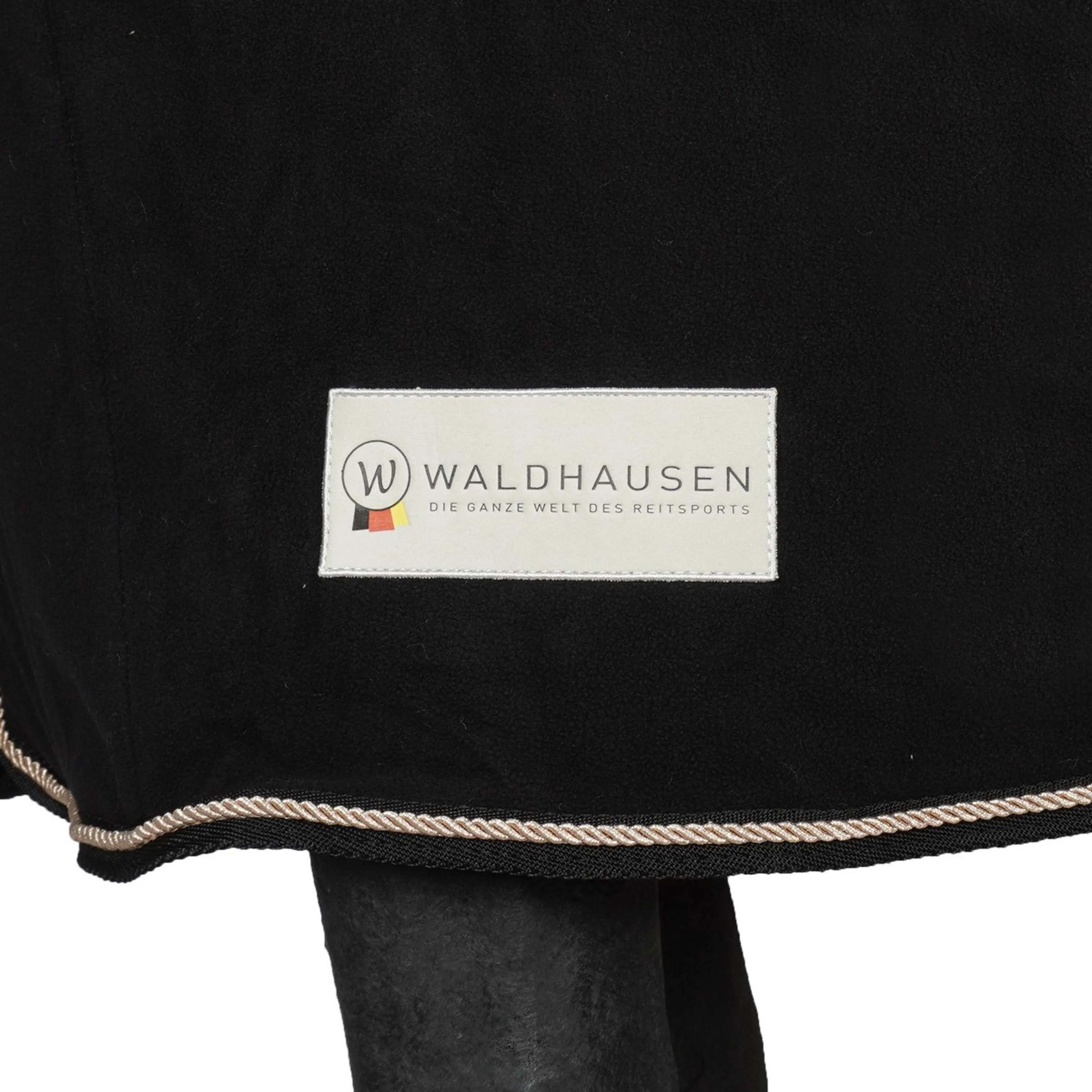 Waldhausen Fleecedecke Modern Schwarz/Roségold - Image 9
