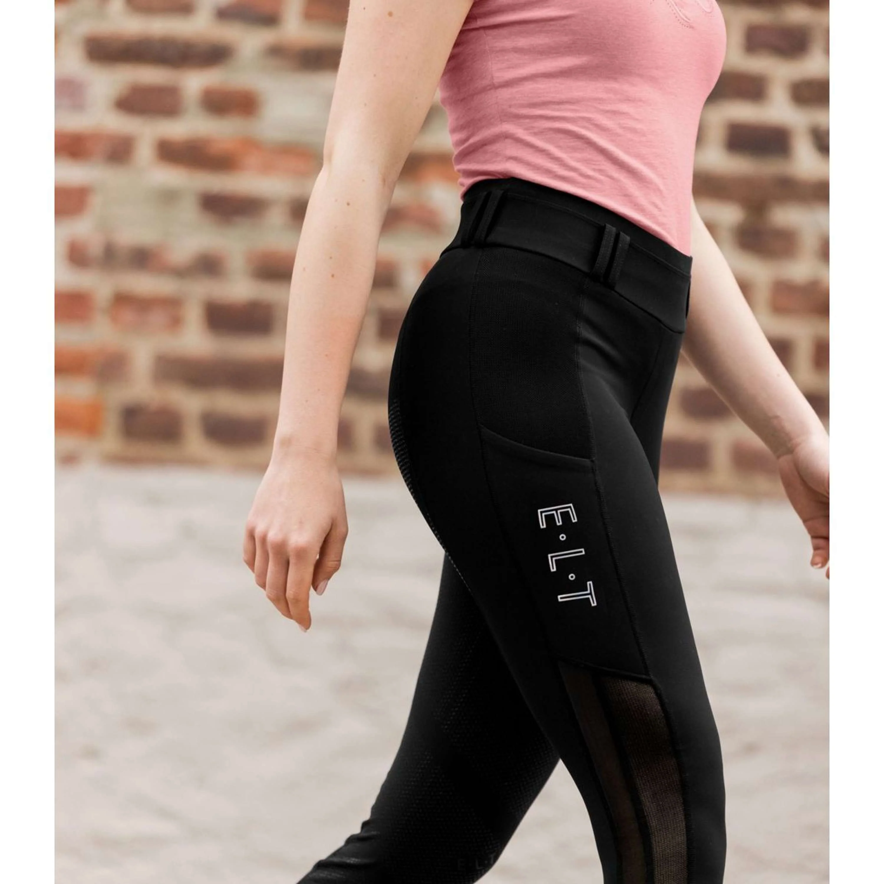 ELT Reitleggings Nina Schwarz - Image 3