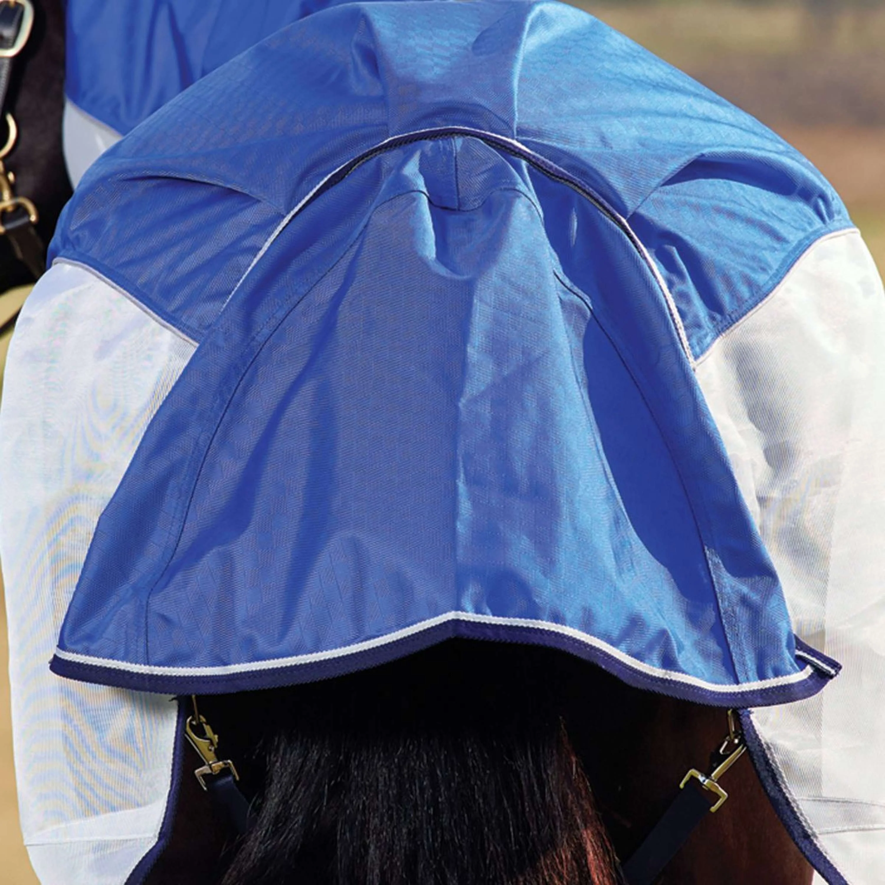 WeatherBeeta ComFiTec Duo Shield Deatch-A-Neck Blau/Silber/Navy - Image 10