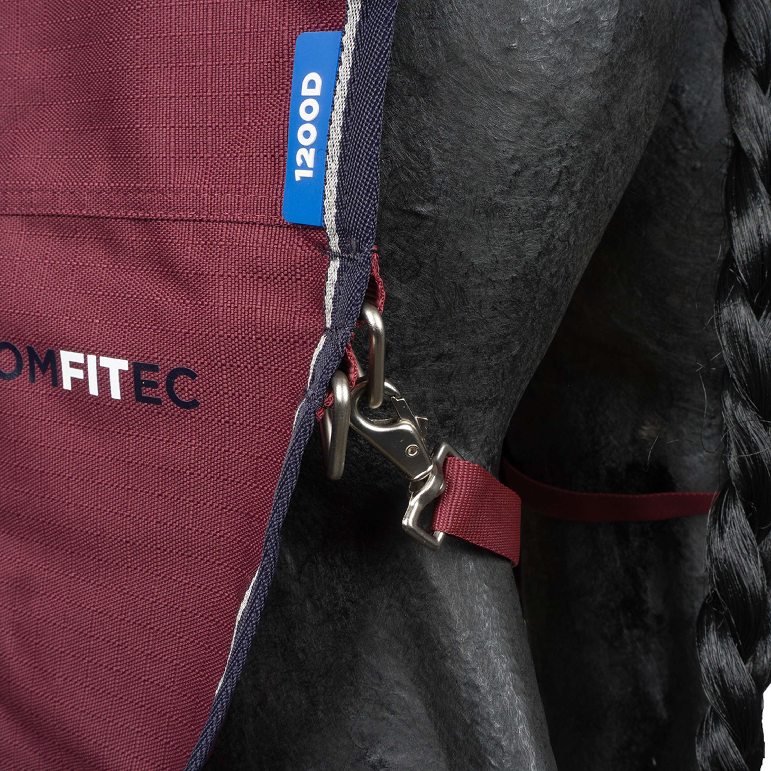WeatherBeeta ComFiTec Essential Turnout Combo 50g Burgund/Navy - Image 18