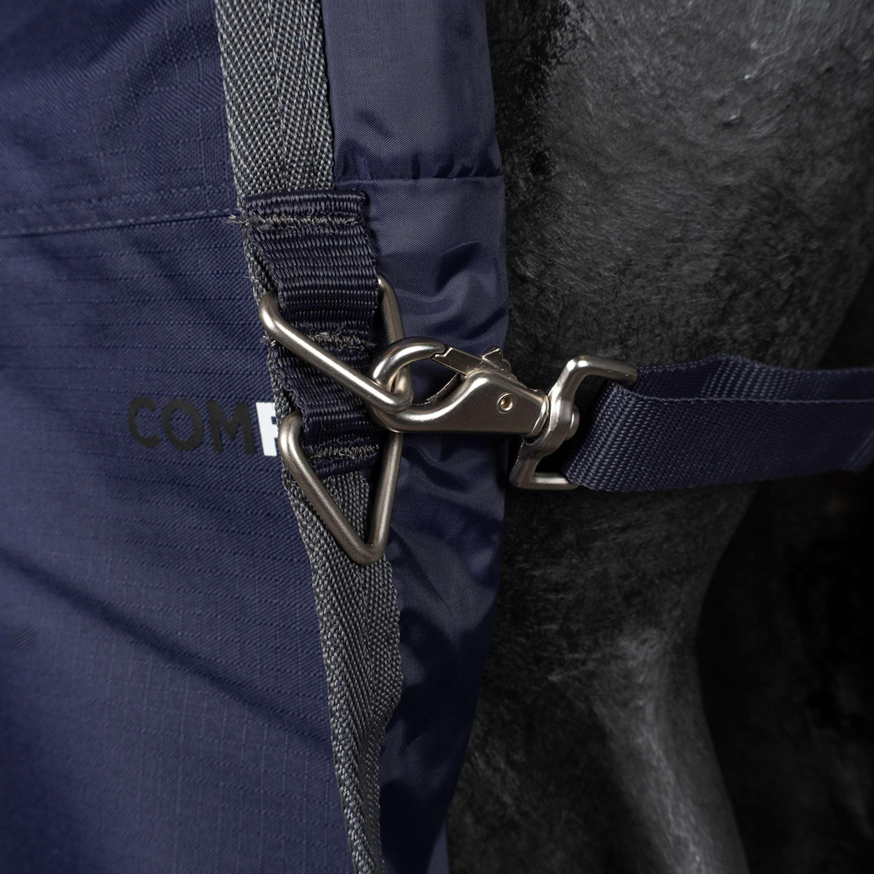 WeatherBeeta ComFiTec Tyro Turnout Standard Neck 220g Navy/Kohle - Image 18