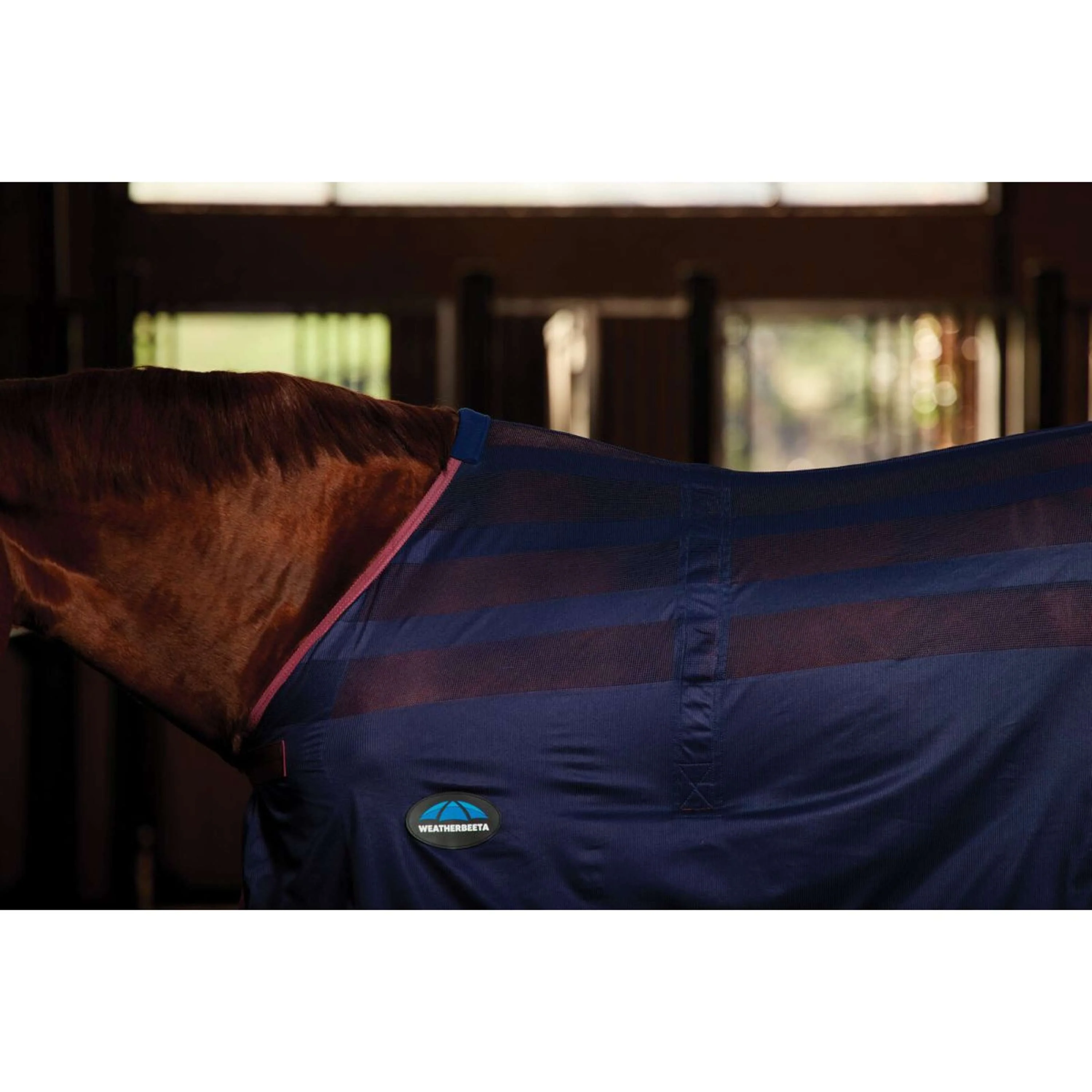 WeatherBeeta Cooler Scrim Standard Neck Navy/Burgundy - Image 4