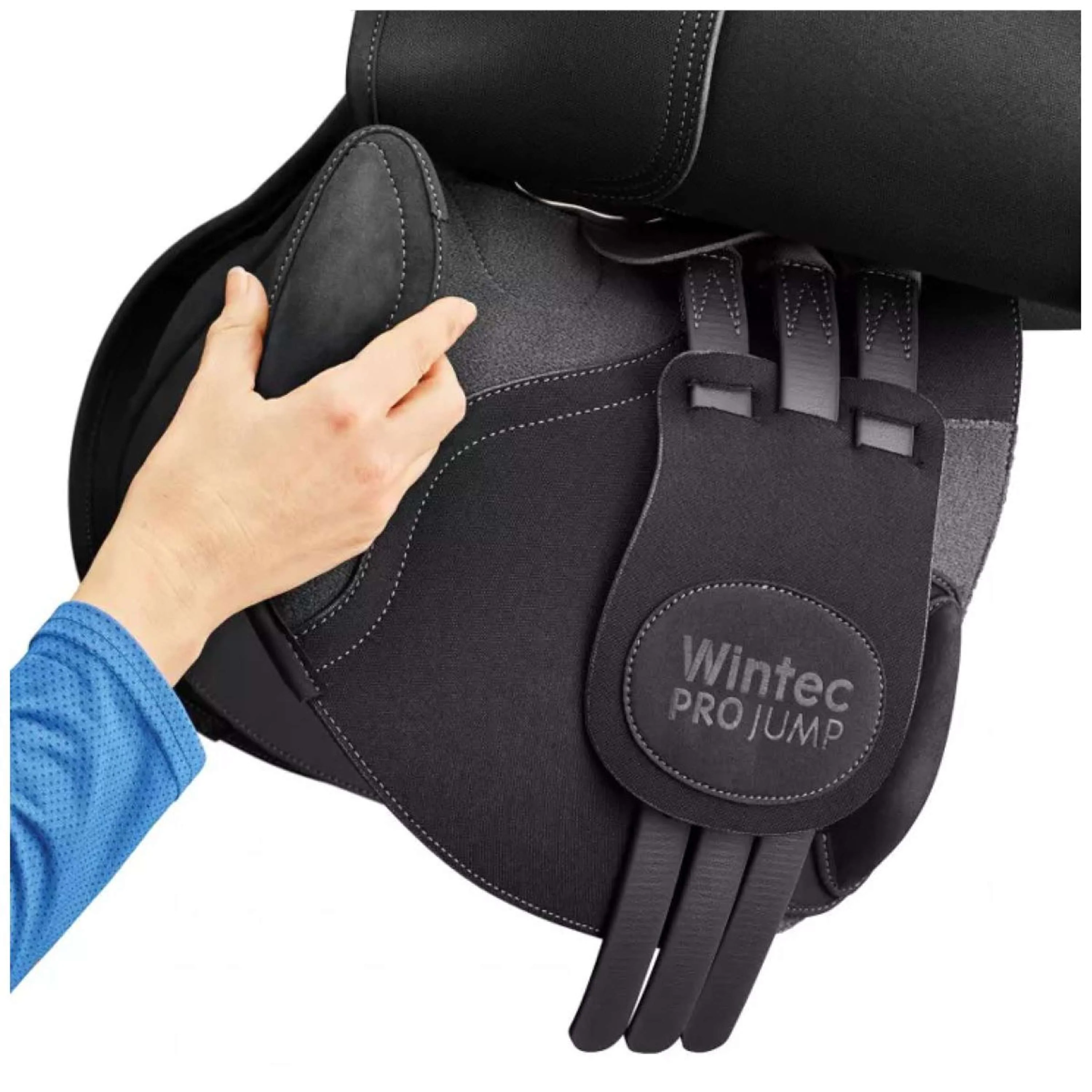 Wintec Springsattel Pro Jump Schwarz - Image 3